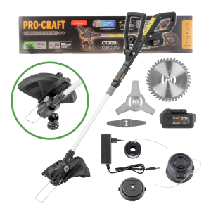 Aku vyžínač Procraft Special BLACK Edition CT20BL gallery main image