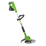 Súprava aku vyžínač Procraft PTA24 BL, nylonový kefa MR-14 a ochranný štít | SPTA24-BL/MR-14/1E40F-FG/MP Náhľad