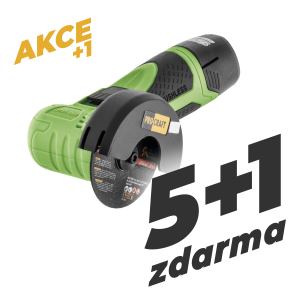 Aku mini uhlová brúska Procraft PGA12 1B, 76mm | SET-5+1-PGA12-1B