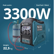 Invertorová elektrocentrála Könner & Söhnen KS 3000iG S náhled