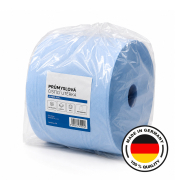 PANTERMAX® Priemyselné papierové utierky 3vrstvové role 23 x 35 cm, 175 m, modré, 500 útržkov Náhľad