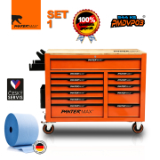 PANTERMAX® Dielenský vozík profi DVP03 - 544 ks - 12 zásuviek SET1 Náhľad