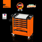 PANTERMAX PANTERMAX® Profesionálny dielenský vozík DVP02 – 262 ks – 7 zásuviek Náhľad