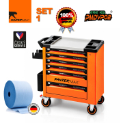 PANTERMAX PANTERMAX® Dielenský vozík profi DVP02 - 262ks - 7 zásuviek SET1 náhled