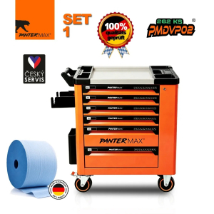 PANTERMAX PANTERMAX® Dielenský vozík profi DVP02 - 262ks - 7 zásuviek SET1