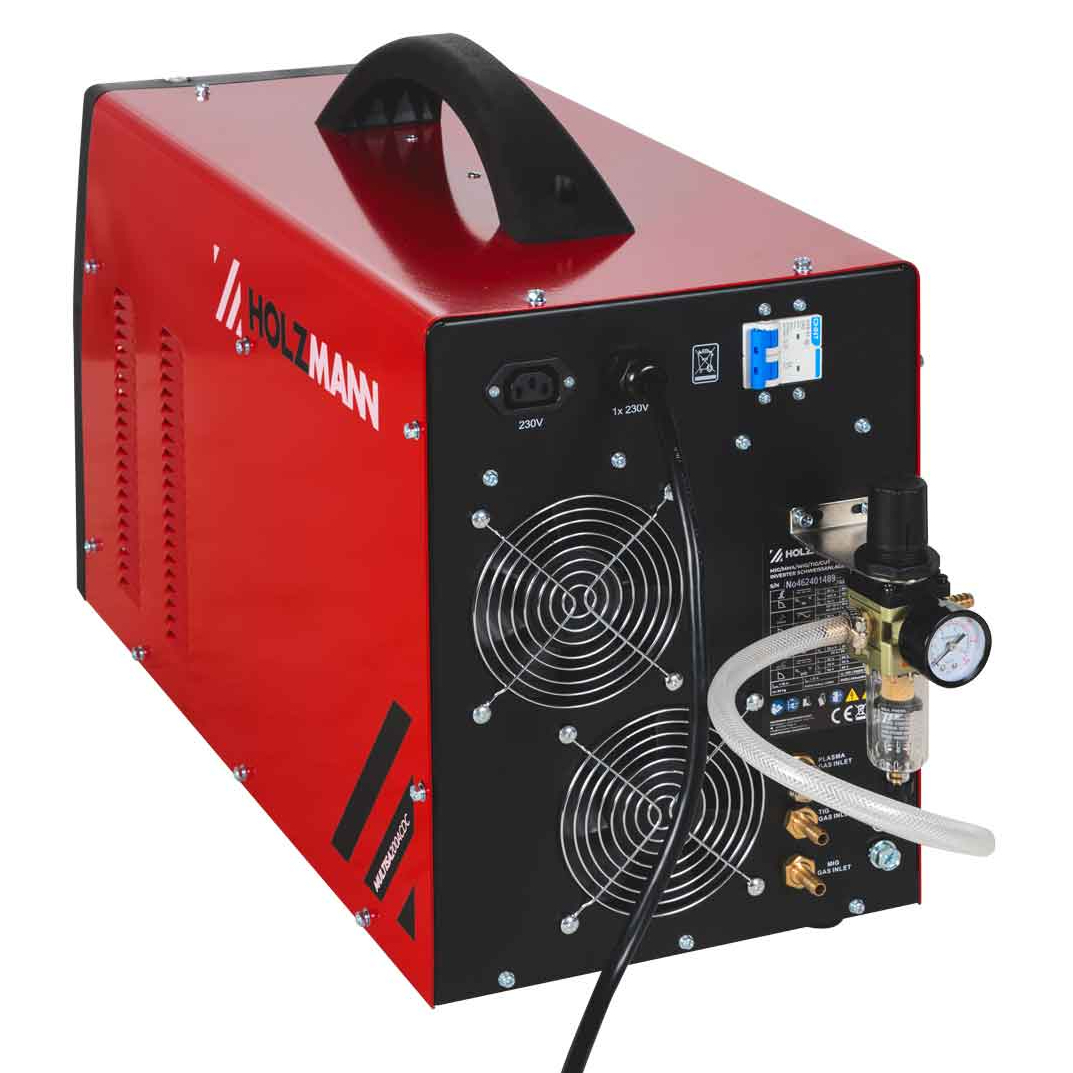 Multifunkčný zvárací invertor MIG/MMA/WIG/TIG/CUT Holzmann MULTISA200ACDC Náhľad