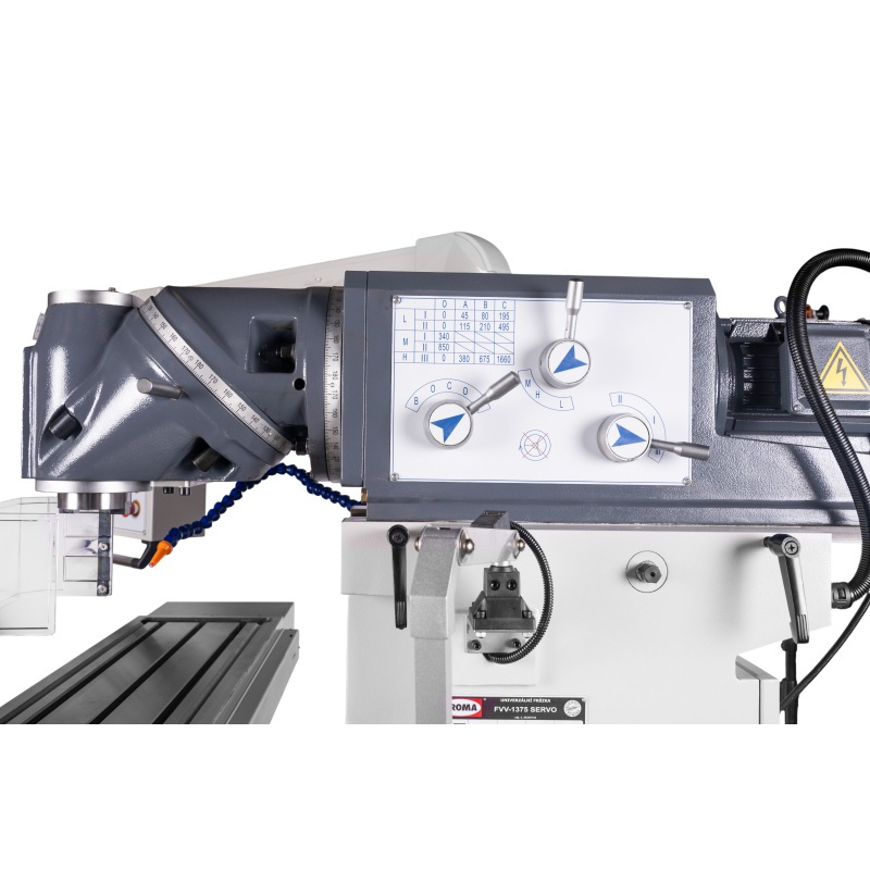 FVV-1375 Servo - Univerzálna frézka Náhľad