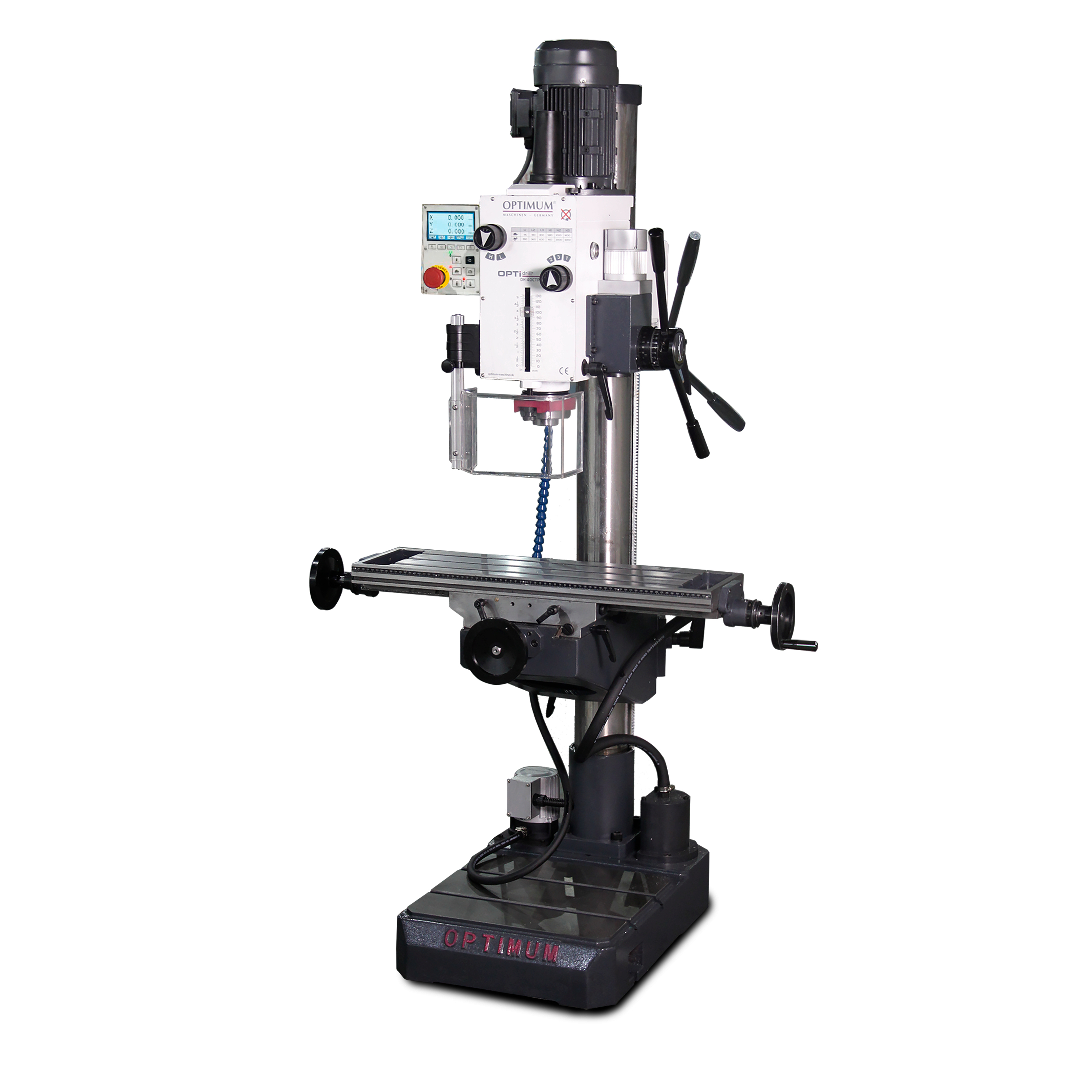 Stĺpová prevodová vŕtačka OPTIdrill DH 40CTPED gallery main image