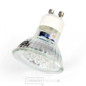LED bodové svetlo, GU10, 220V, 21DIP, teplá biela WW gallery main image