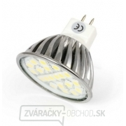 LED bodové svetlo, závit MR16, 3W, 3300K, 12V, 20SMD LED bodové svetlo, závit MR16, 3W, 3300K, 12V, 20SMD gallery main image
