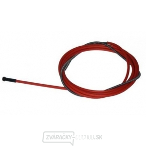 Teflonová trubička BINZEL - červená - pro drát 1,0 - 1,2 mm - 2,0 x 4,0 - 4 metry gallery main image
