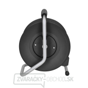 Solight predlžovací kábel na bubne, 1 zásuvka, čierny, 25m náhled