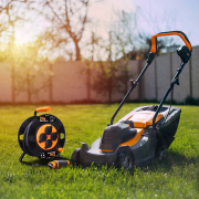 Solight predlžovací kábel na bubne, vonkajší, 4 zásuvky, čierny, 25m náhled