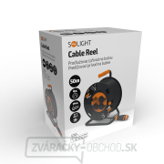 Solight predlžovací kábel na bubne, vonkajší, 4 zásuvky, čierny, 50m náhled