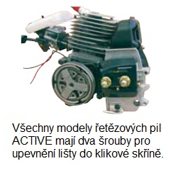 Motorová píla ACTIVE 51.51 Náhľad