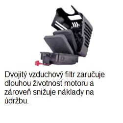ACTIVE Benzínový hriadeľový krovinorez 4,5BT Náhľad
