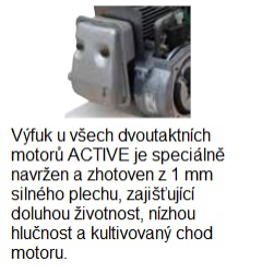 ACTIVE Benzínový hriadeľový krovinorez GRIFFE 5,4B Náhľad